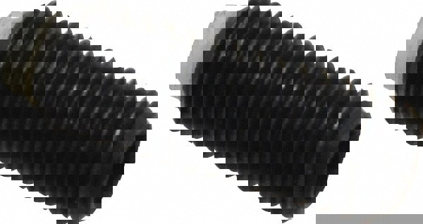 Set Screw: M6 x 1.00 x 16 mm, Soft Tip Point, Steel, Grade 5.8